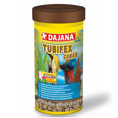 Dajana Tubifex cubes 100 ml Dajana Tubifex cubes 100 ml