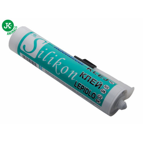 JK Silikónové lepidlo čierne 310ml
