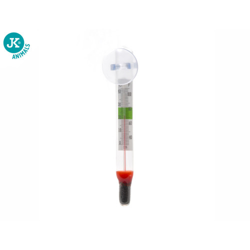 Akvarijný sklenený teplomer 11 cm Akvarijný sklenený teplomer 11 cm
