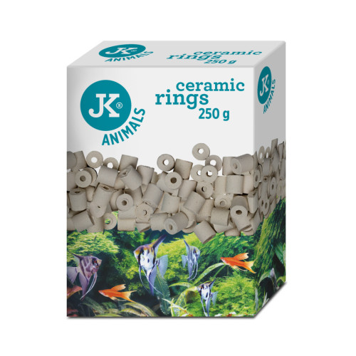 JK Filtračná náplň keramické krúžky JKA-CR250 250 g JK Filtračná náplň keramické krúžky JKA-CR250 250 g