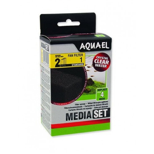 AquaEl Fan Filter 1 Plus náhradné molitany 2 ks
