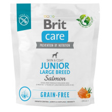 Brit Care Grain-free Junior Large Breed Salmon & Potato 1kg