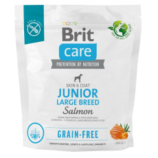 Brit Care Grain-free Junior Large Breed Salmon & Potato 1kg