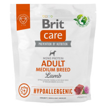 BRIT Care Dog Hypoallergenic Adult Medium Breed 1kg
