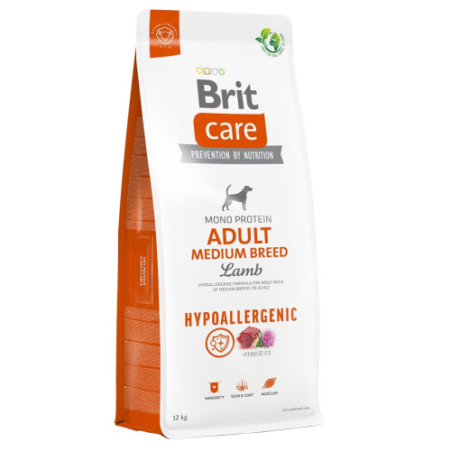 Brit Care Dog Hypoallergenic Adult Medium Breed 12kg Brit Care Dog Hypoallergenic Adult Medium Breed 12kg