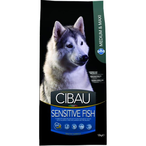 Farmina Cibau Adult Medium & Maxi Sensitive Fish 12kg Farmina Cibau Adult Medium & Maxi Sensitive Fish 12kg
