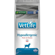 Farmina Vet Life dog hypoallergenic, pork & potato 12 kg