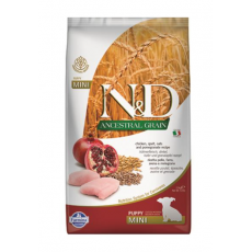 Farmina N&D Dog AG Puppy Mini, Chicken, spelt, oats & pomegranate 2,5kg