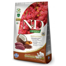 Farmina N&D Dog QUINOA (GF) Adult all Breed, skin & coat, Venison 2,5kg