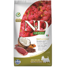 Farmina N&D Dog QUINOA (GF) Adult Mini, skin & coat, Duck & coconut 2,5kg