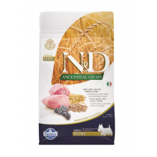Farmina N&D Dog AG Adult Mini, Lamb, spelt, oats & blueberry 0,8kg