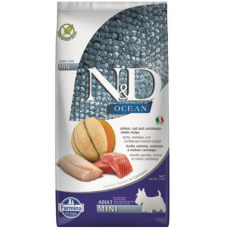 Farmina N&D Dog OCEAN (GF) Adult Mini, Salmon, Cod & cantaloupe melon 7kg