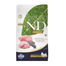 Farmina N&D Dog PRIME (GF) Adult Mini, Lamb & blueberry 0,8kg