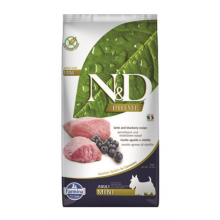 Farmina N&D Dog PRIME (GF) Adult Mini, Lamb & blueberry 7kg