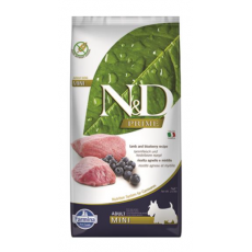 Farmina N&D Dog PRIME (GF) Adult Mini, Lamb & blueberry 7kg