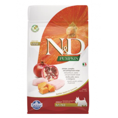 Farmina N&D Dog PUMPKIN (GF) Adult Mini, Chicken & pomegranate 0,8kg