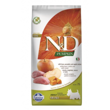 Farmina N&D Dog PUMPKIN (GF) Adult Mini, Boar & apple 7kg