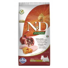 Farmina N&D Dog PUMPKIN (GF) Adult Mini, Chicken & pomegranate 7kg