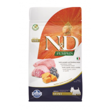 Farmina N&D Dog PUMPKIN (GF) Adult Mini, Lamb & blueberry 0,8kg