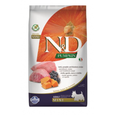 Farmina N&D Dog PUMPKIN (GF) Adult Mini, Lamb & blueberry 2,5 kg
