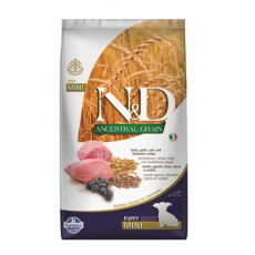 Farmina N&D Dog AG Puppy Mini, Lamb, spelt, oats & blueberry 2,5kg