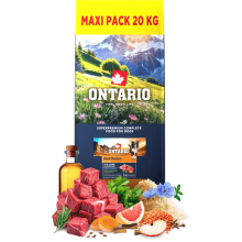 Ontario Adult Medium Lamb & Brown Rice 20 kg