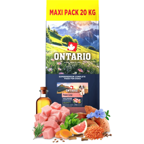 Ontario Puppy Large Chicken & Sweet Potatoes 20 kg