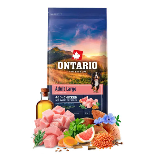 Ontario Adult Large Chicken & Sweet Potatoes 20 kg
