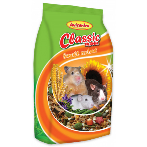 AVICENTRA krmivo štandard pre malé hlodavce 1kg AVICENTRA krmivo štandard pre malé hlodavce 1kg