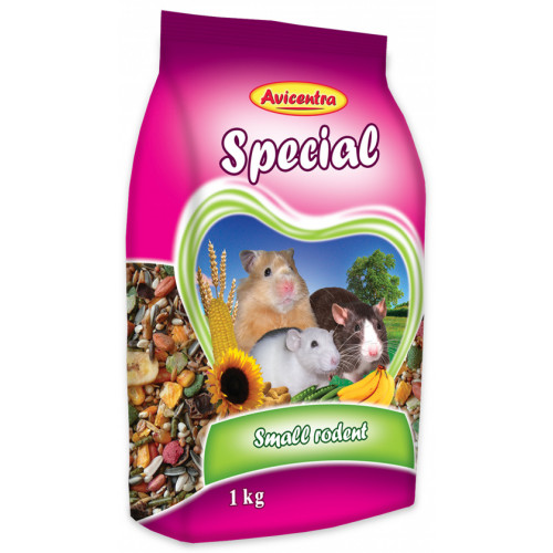 AVICENTRA krmivo špecial pre malé hlodavce 1kg