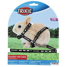 Nastaviteľný postroj pre králiky extra malý