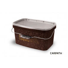 Hranaté vedro s vrchnákom Delphin CARPATH 10l