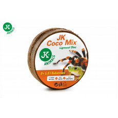 Podstielka JK Coco Mix Lignocel Disc, kokosová drvina vo dvoch diskoch, 2×110 g