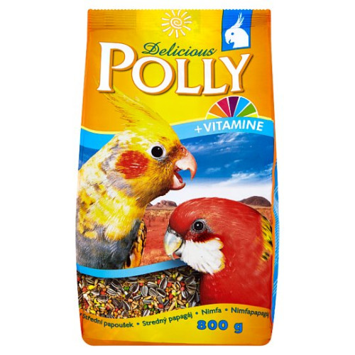 Polly Delicious kompletné krmivo pre korely 800 g Polly Delicious kompletné krmivo pre korely 800 g