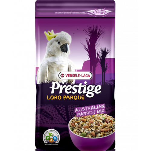 Versele-Laga Prestige Premium krmivo pre austrálske veľké papagáje - 1kg Versele-Laga Prestige Premium krmivo pre austrálske veľké papagáje - 1kg