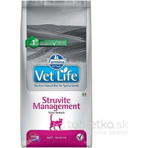 Farmina Vet Life cat struvite management 5 kg Farmina Vet Life cat struvite management 5 kg