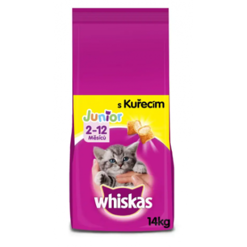 WHISKAS Junior Cat s kuracím mäsom 14kg WHISKAS Junior Cat s kuracím mäsom 14kg