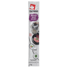 ONTARIO Stick for cats Turkey Liver 5g