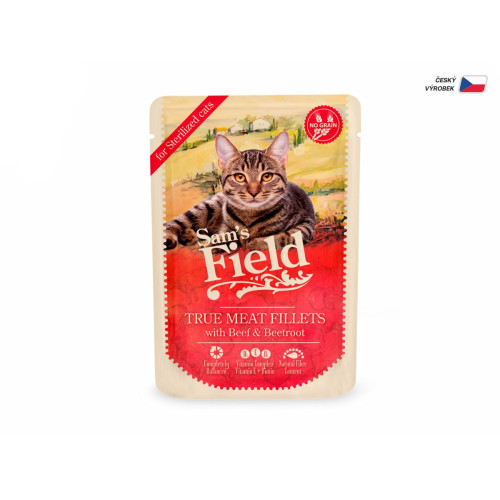 Sams Field Kapsička hovädzia 85g Sams Field Kapsička hovädzia 85g