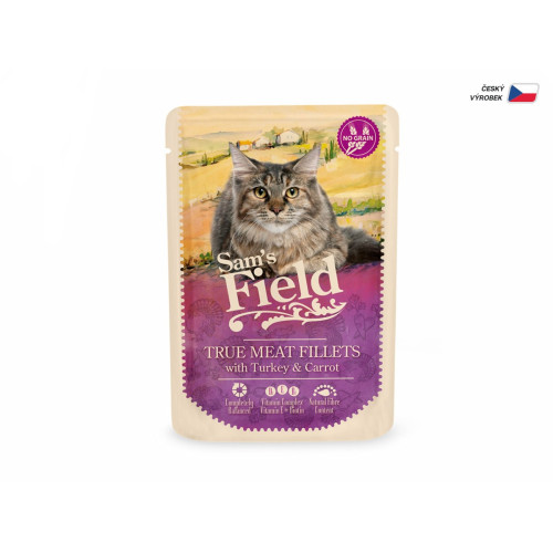 Sams Field Kapsička morčacia 85g Sams Field Kapsička morčacia 85g