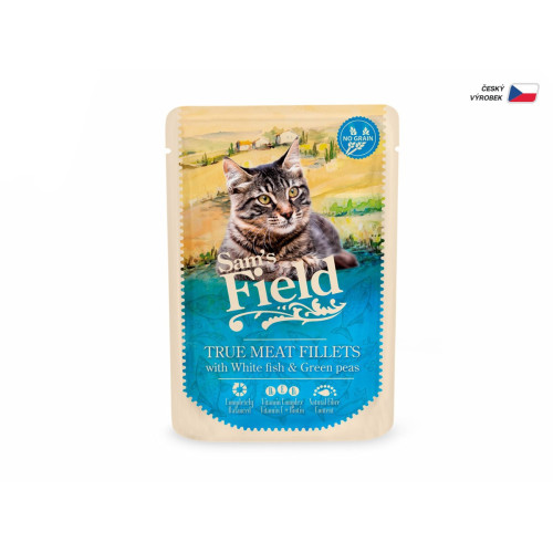 Sams Field Kapsička biela ryba 85g Sams Field Kapsička biela ryba 85g