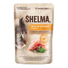 Shelma kapsička pre mačky kuracia 85 g