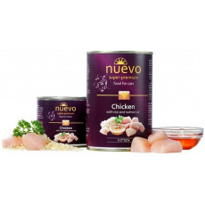 Nuevo konzerva pre mačiatka kuracia 400g