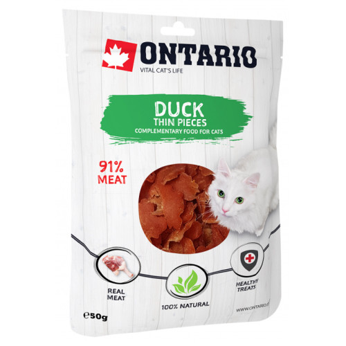 Ontario Tenké kačacie plátky 50 g Ontario Tenké kačacie plátky 50 g