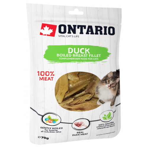 Ontario Varené kačacie prsia - filety 70 g Ontario Varené kačacie prsia - filety 70 g