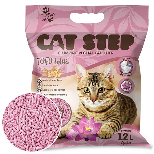 Cat Step Tofu Lotus 5,4kg 12l