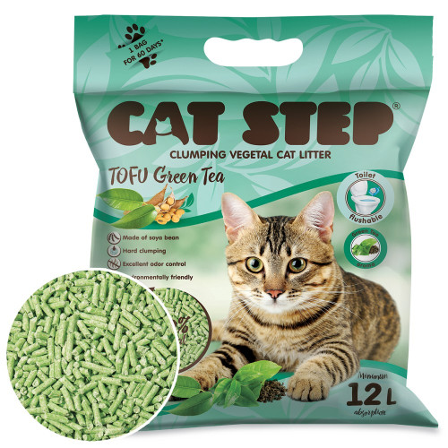 Cat Step Tofu Green Tea 5,4kg 12l 