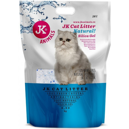 JK Litter Silica gel - natural 6,8kg JK Litter Silica gel - natural 6,8kg