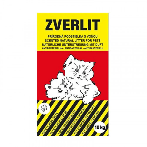 Zverlit červený - podstielka pre mačky hrubá s vôňou 10kg Zverlit červený - podstielka pre mačky hrubá s vôňou 10kg