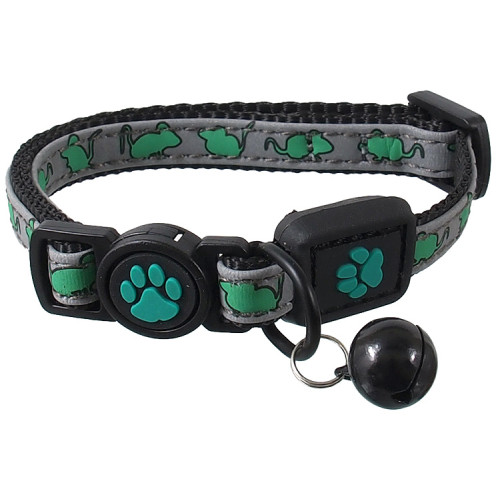 Obojok Active Cat Reflective XS limetka 1x19-31 cm Obojok Active Cat Reflective XS limetka 1x19-31 cm